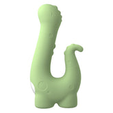 Vibrador con calefacción y succión de pequeño dinosaurio